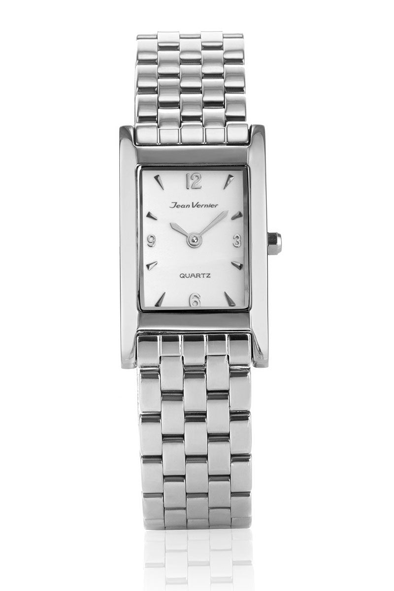 Relógio de Pulso Jean Vernier Aço Feminino JV01618B