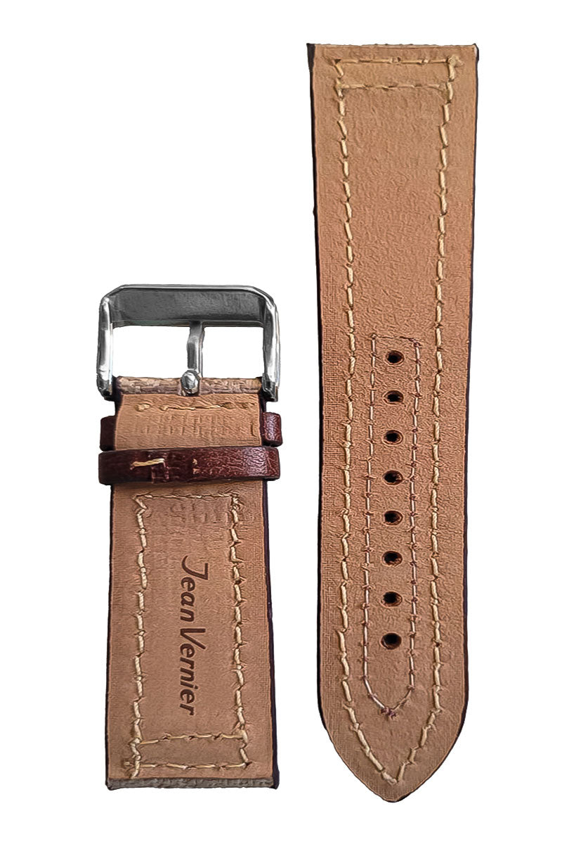 Pulseira Nylon Marrom Fivela Prata PU296GM (24mm) - Imagem 2