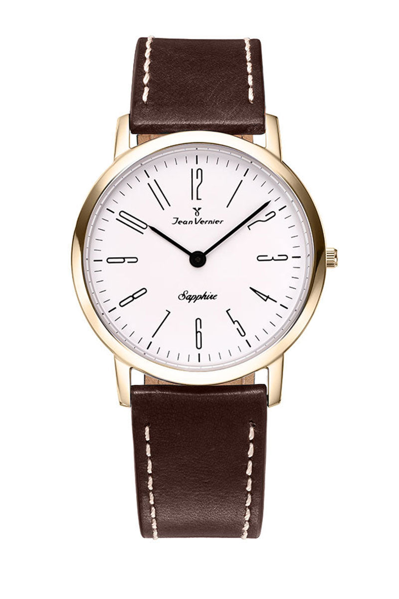 Relógio de Pulso Jean Vernier Marrom JV03321CM