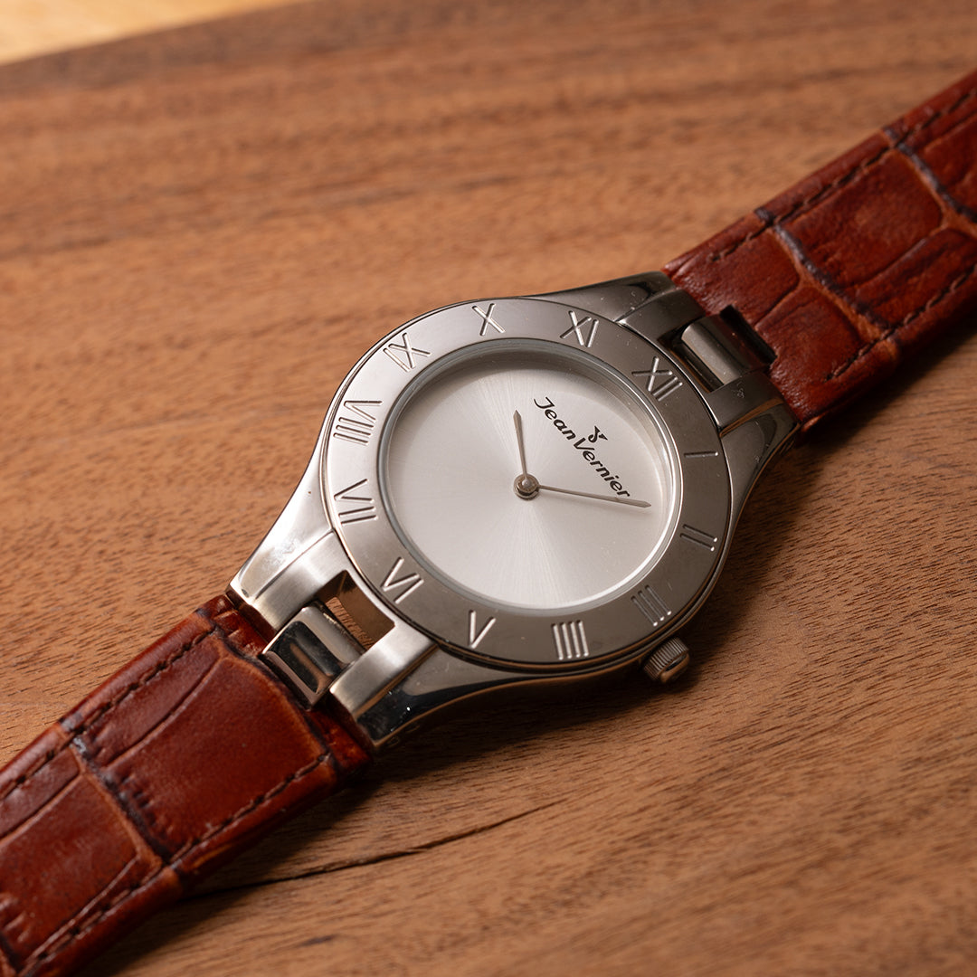 Relógio de Pulso Jean Vernier Marrom JV07303B - Imagem 3