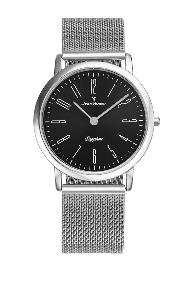 Relógio de Pulso Jean Vernier Prateado JV03323-15