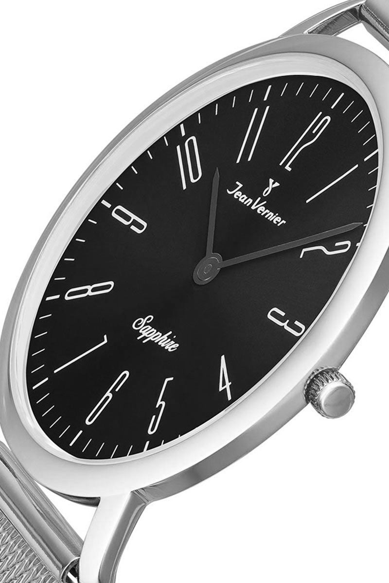 Relógio de Pulso Jean Vernier Prateado JV03323-15 - Imagem 2