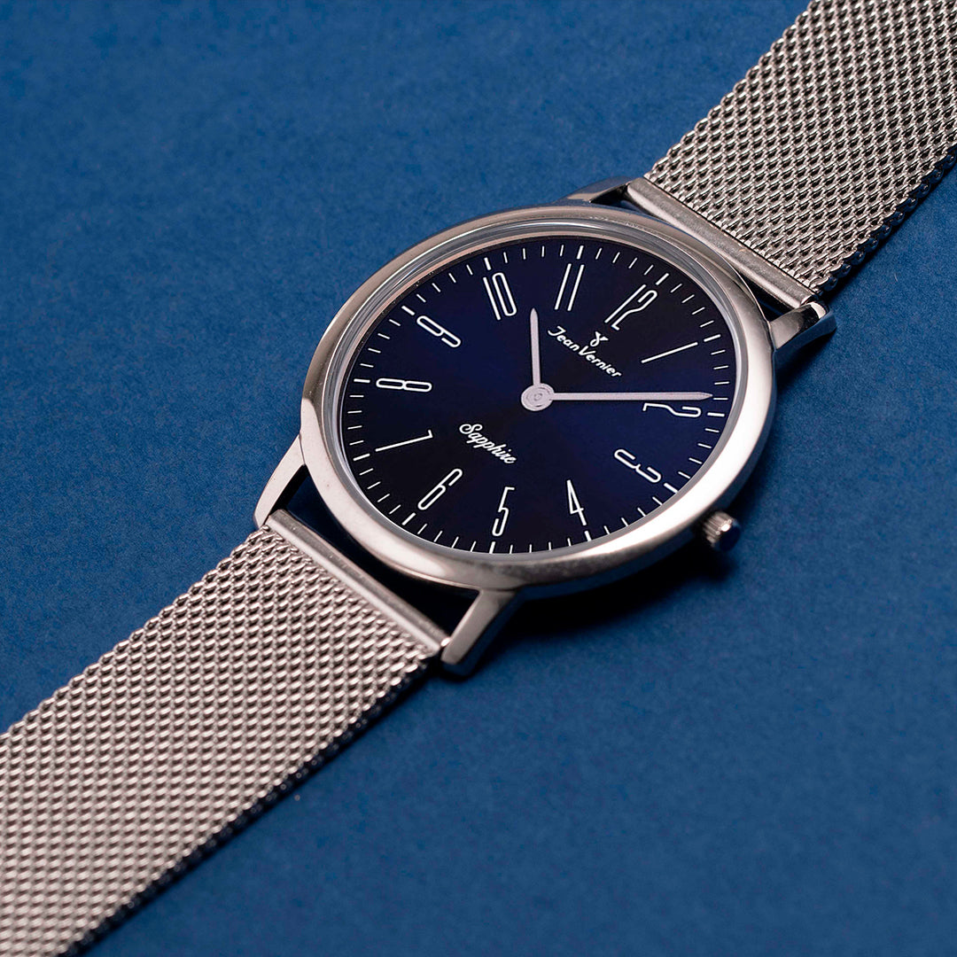 Relógio de Pulso Jean Vernier Prateado JV03324-15 - Imagem 2