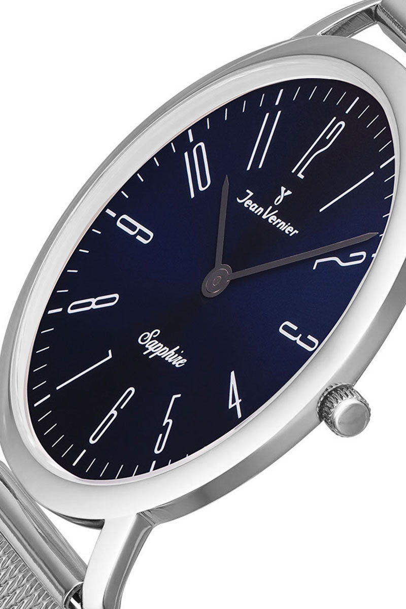 Relógio de Pulso Jean Vernier Prateado JV03324-15 - Imagem 3
