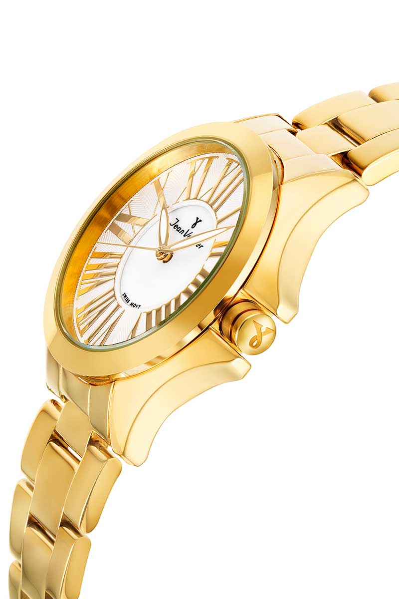 Relógio Jean Vernier Dourado Feminino Movimento Suíço 10ATM - JV01126 - Imagem 2