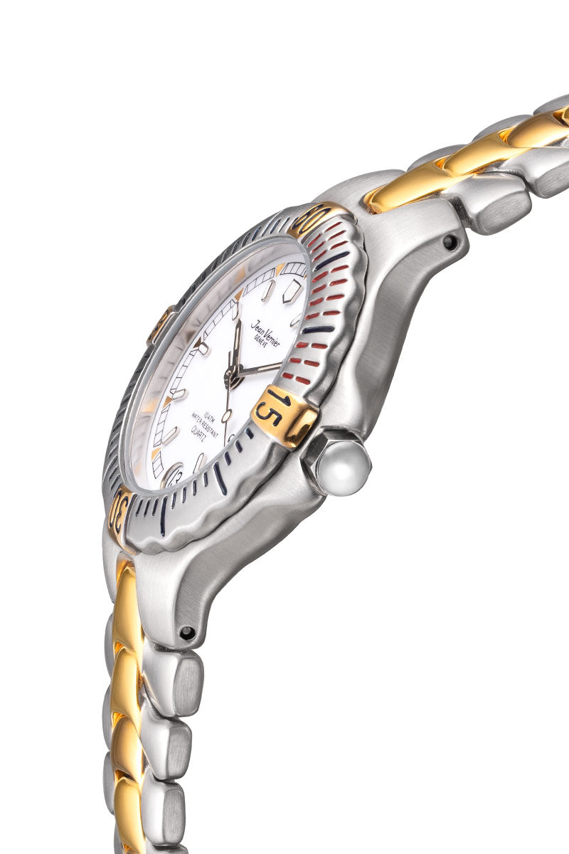 Relógio Jean Vernier Feminino Bicolor Suíço JV15301L - Imagem 2