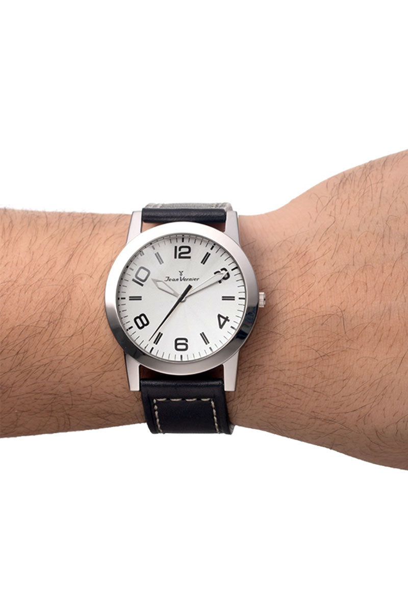 Relógio Jean Vernier Masculino Maquinário Suíço JV05237B - Imagem 2
