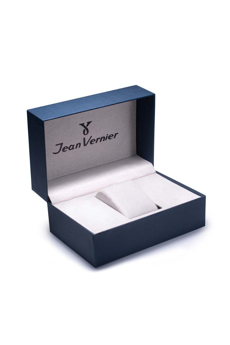 Relógio Jean Vernier Masculino Marrom Cronógrafo Movimento Suiço JV01115 - Imagem 2