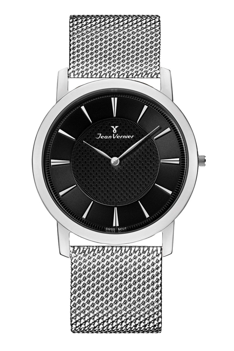 Relógio Jean Vernier Pulseira Aço Inoxidável JV00334-15