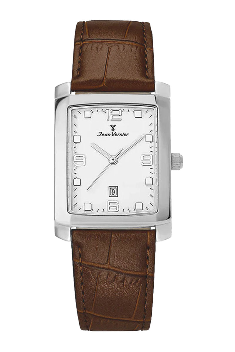 Relógio Jean Vernier Pulseira Havana Movimento Suíço JV04953CH